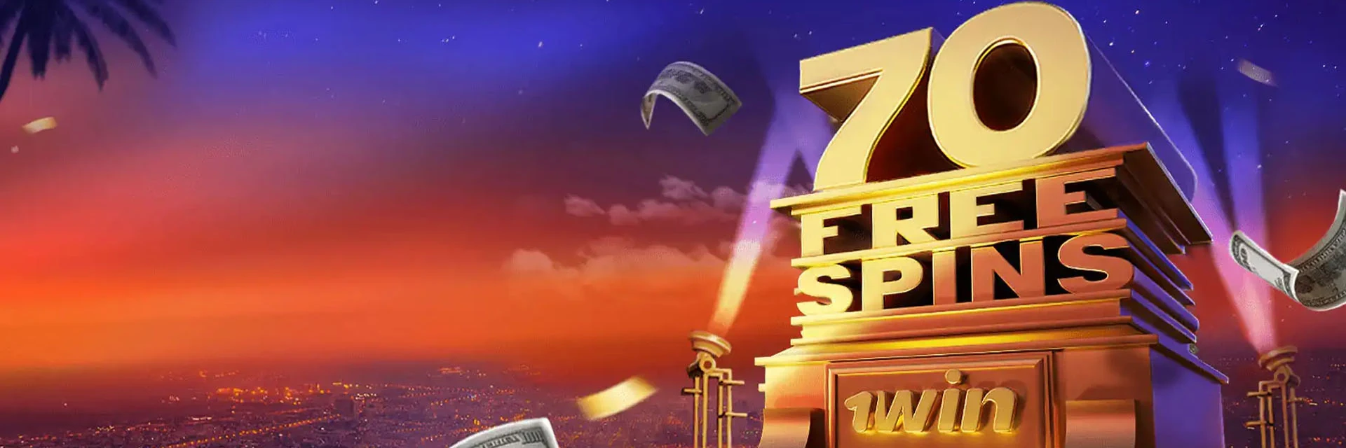 70 фриспинов для всех новых пользователей